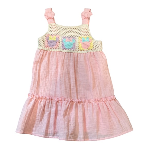 Minnie Mouse toddler girl pink dress - Picture 1 of 8